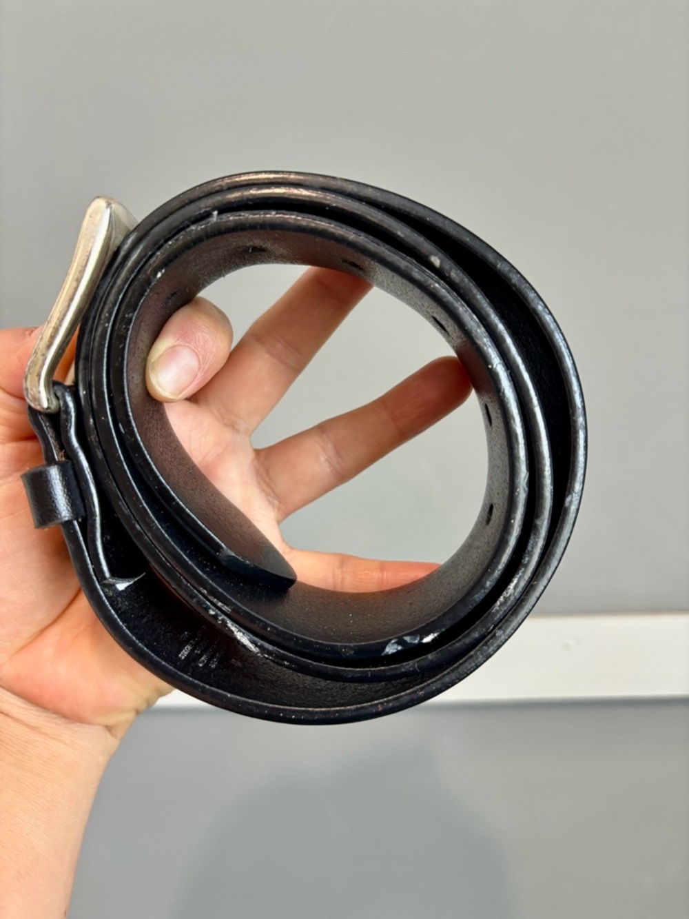 Classic Black EXPRESS Belt - Sleek Everyday Style